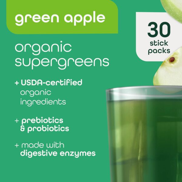 Zena Nutrition Organic Supergreens Greens Powder - Image 2
